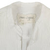 Linen Long Sleeve Tux Studio Shirt - White