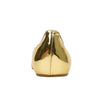 'Follies Strass' Mesh Flats - Gold