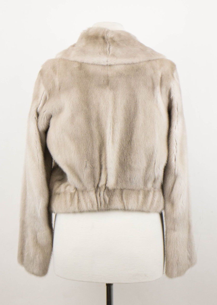 Mink Fur Jacket - Gray