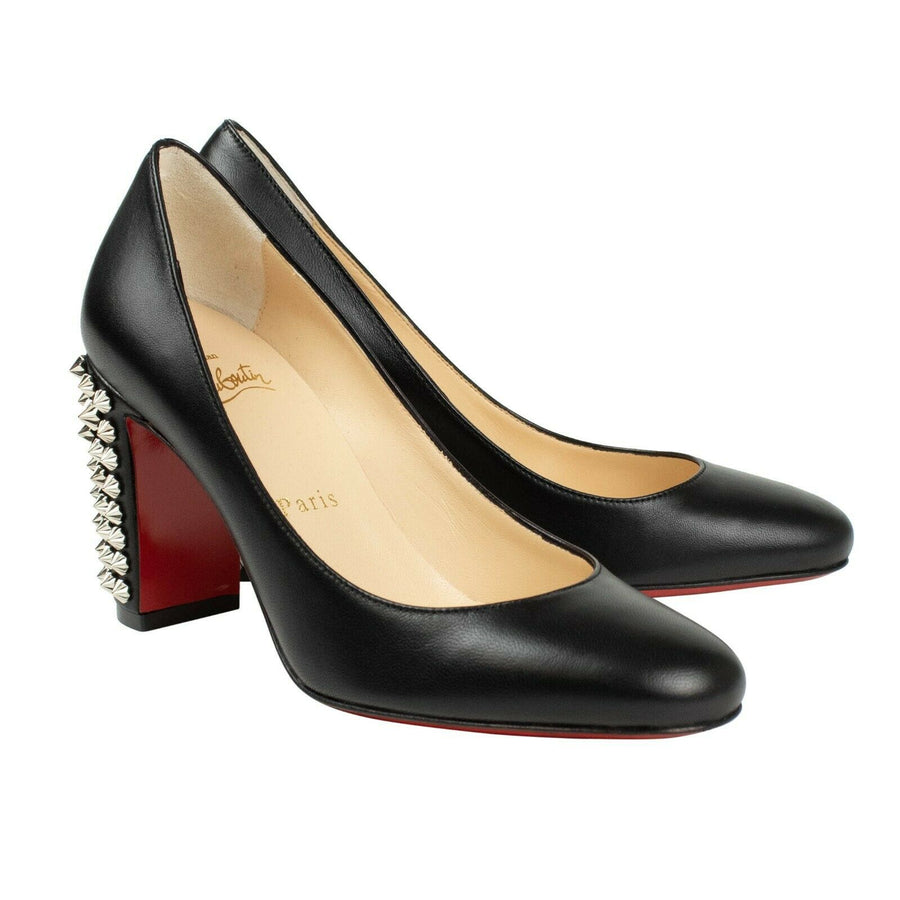 Leather Marimalus 85mm Pumps - Black