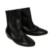 Discesa Leather Platform Ankle Boots - Black