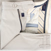 Beige Cotton Dress Pants