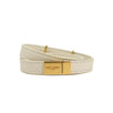 Lambskin Opyum Double Wrap Bracelet - Beige