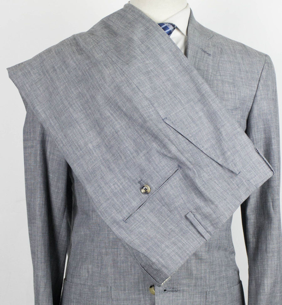 Martin Greenfield Indigo Denim Suit - Gray