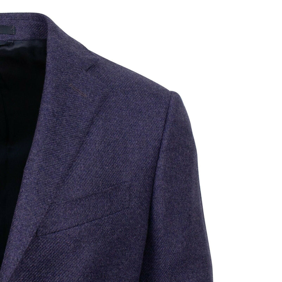 Drop 6 3 Roll 2 Button Cashmere Sport Coat - Purple