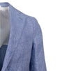 Drop 8 3 Roll 2 Button Linen Sport Coat - Blue