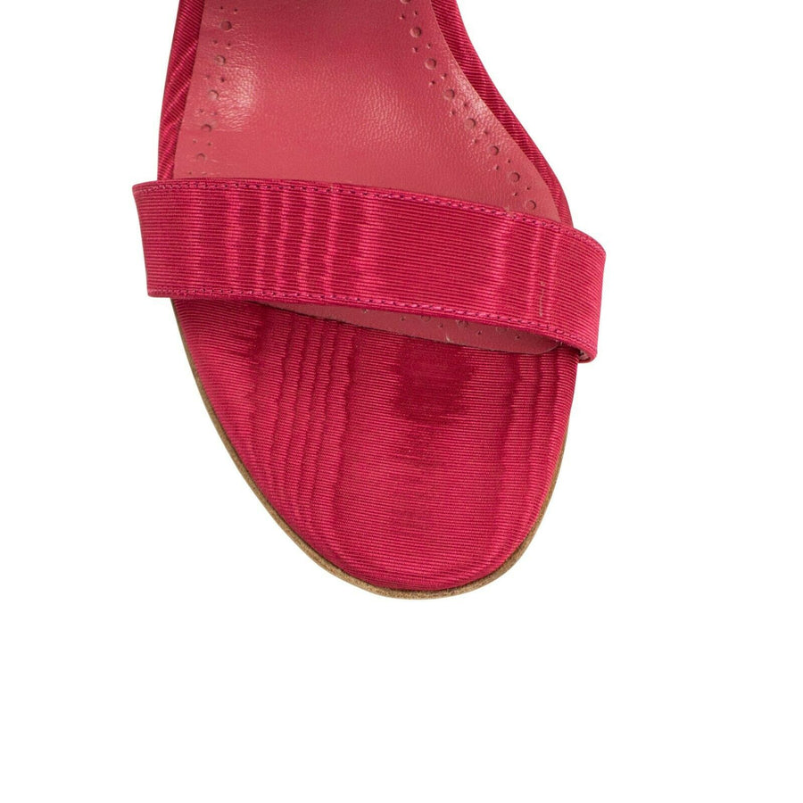 Fibiona Crystal Mule Pumps - Pink