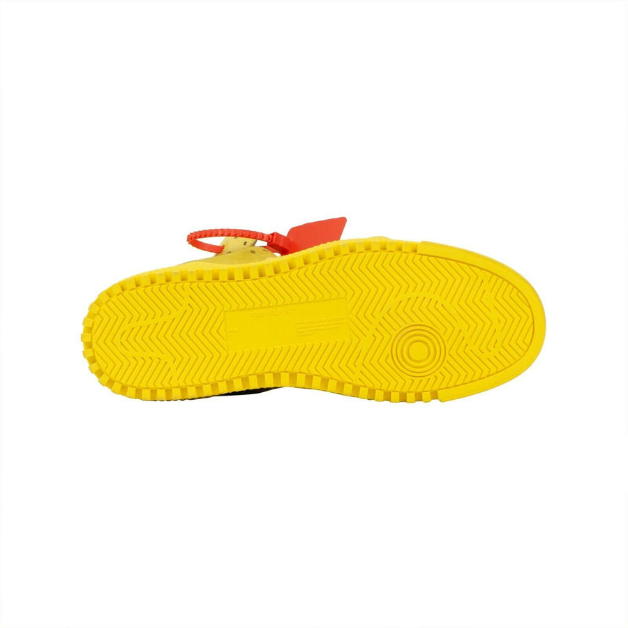 'Off Court' High Top Sneakers - Yellow