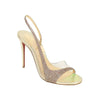 PVC 'Optisling' Heels - Gold Glitter
