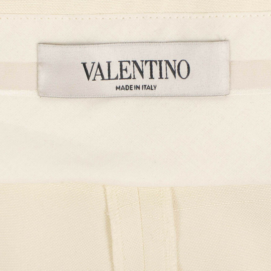 Silk Wide Leg Pants - Ivory