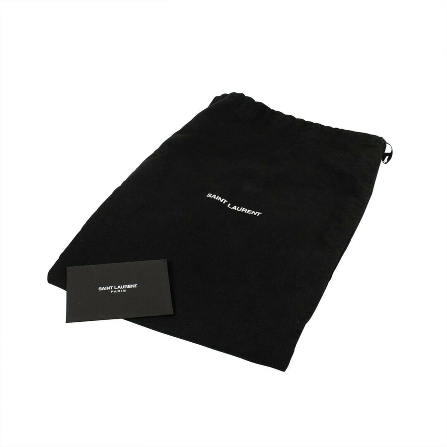 Suede Embroidered Parrots 'Kate' Chain Handbag - Black