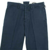 Cotton Classic Fit Pants - Navy Blue
