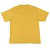 'Barricade' Short Sleeve Cotton T-Shirt - Yellow