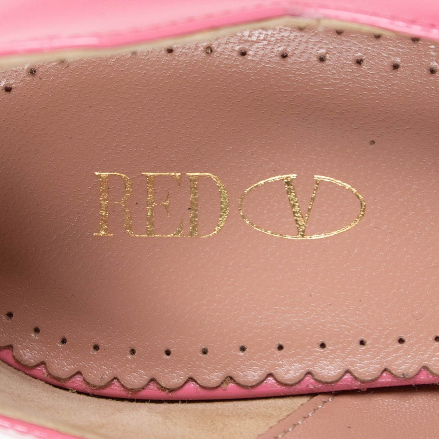 Patent Leather Bow Pumps - Pink