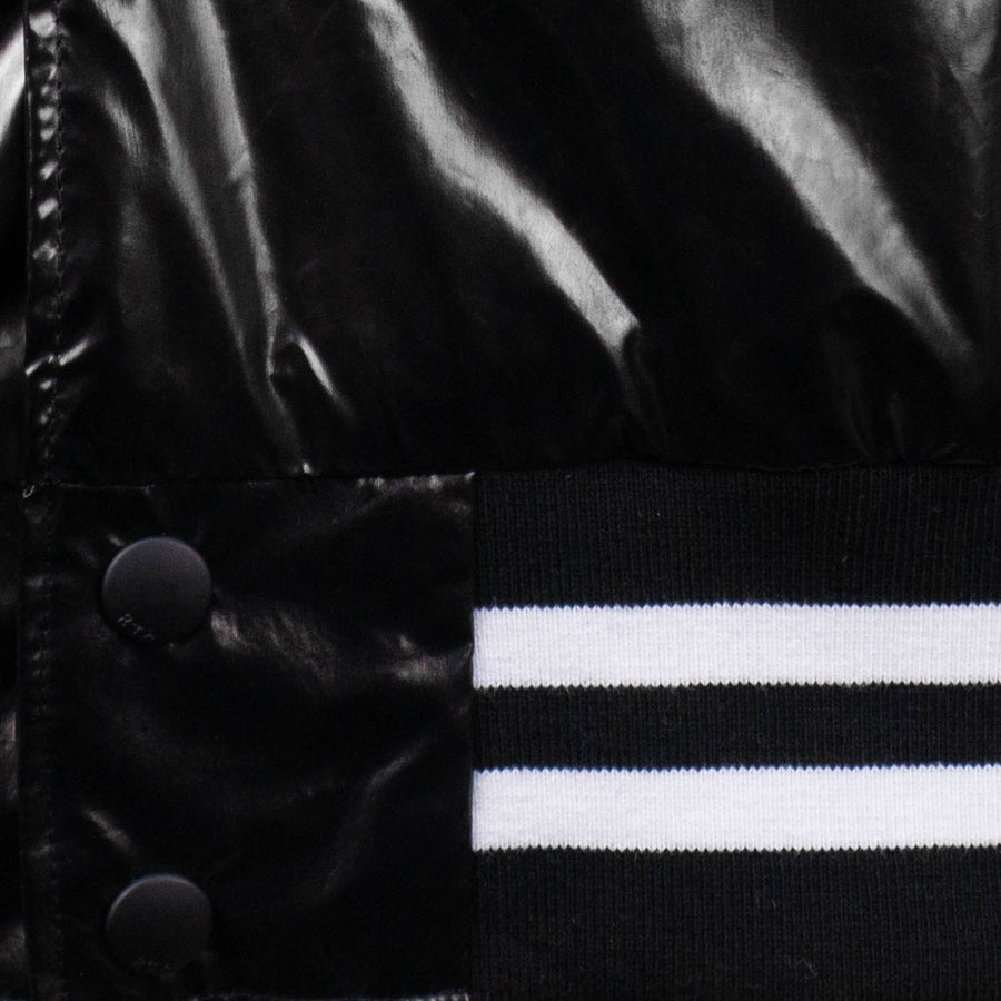 Metallica Zip-Up Bomber Jacket - Black