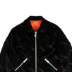 Dragon Velvet Jacket - Black / Red
