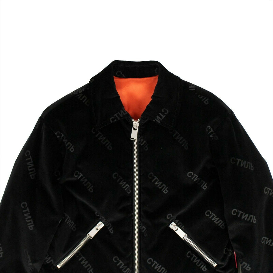 Dragon Velvet Jacket - Black / Red