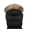 Gallinule Down Filled Puffer Vest Coat - Black