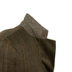 Drop 6 Plaid 3 Roll 2 Button Linen Sport Coat - Light Brown