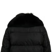 'Mesange' Down Filled Quilted Puffer Coat - Black