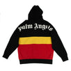 Colorblock Logo Hoodie - Black / Yellow / Red