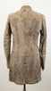 Astrakhan Lamb Fur Full Length Coat - Gray