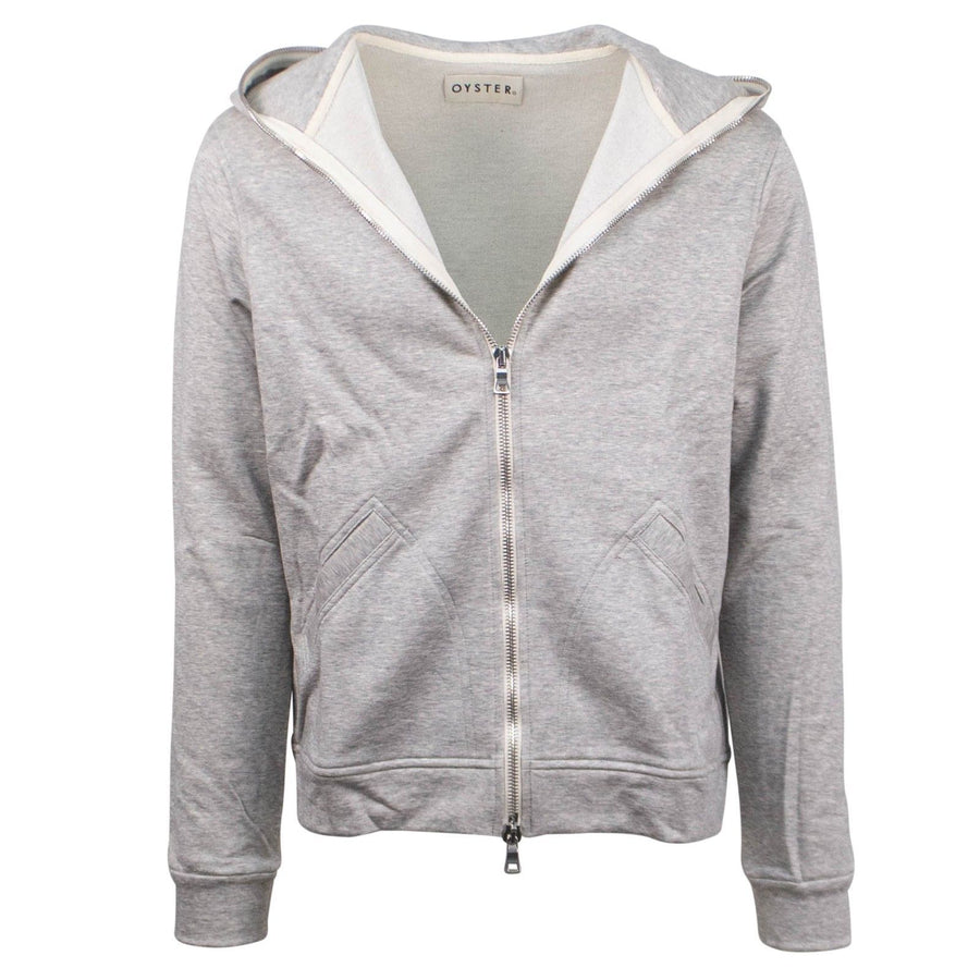 Narita Zip-Up Hoodie Sweatshirt - Heather Gray