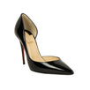 'Iriza' Patent Leather Heels - Black