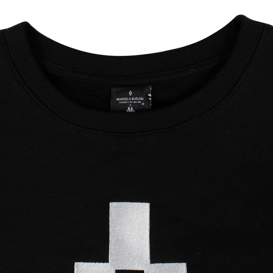 Kappa Crew Neck Sweatshirt - Black