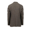 Drop 8 Plaid Two Button Wool Blend Sport Coat - Brown
