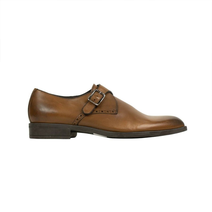 Leather 'New Flex' Shoes - Brown