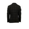 Drop 10 Plaid 3 Roll 2 Button Wool Sport Coat - Brown