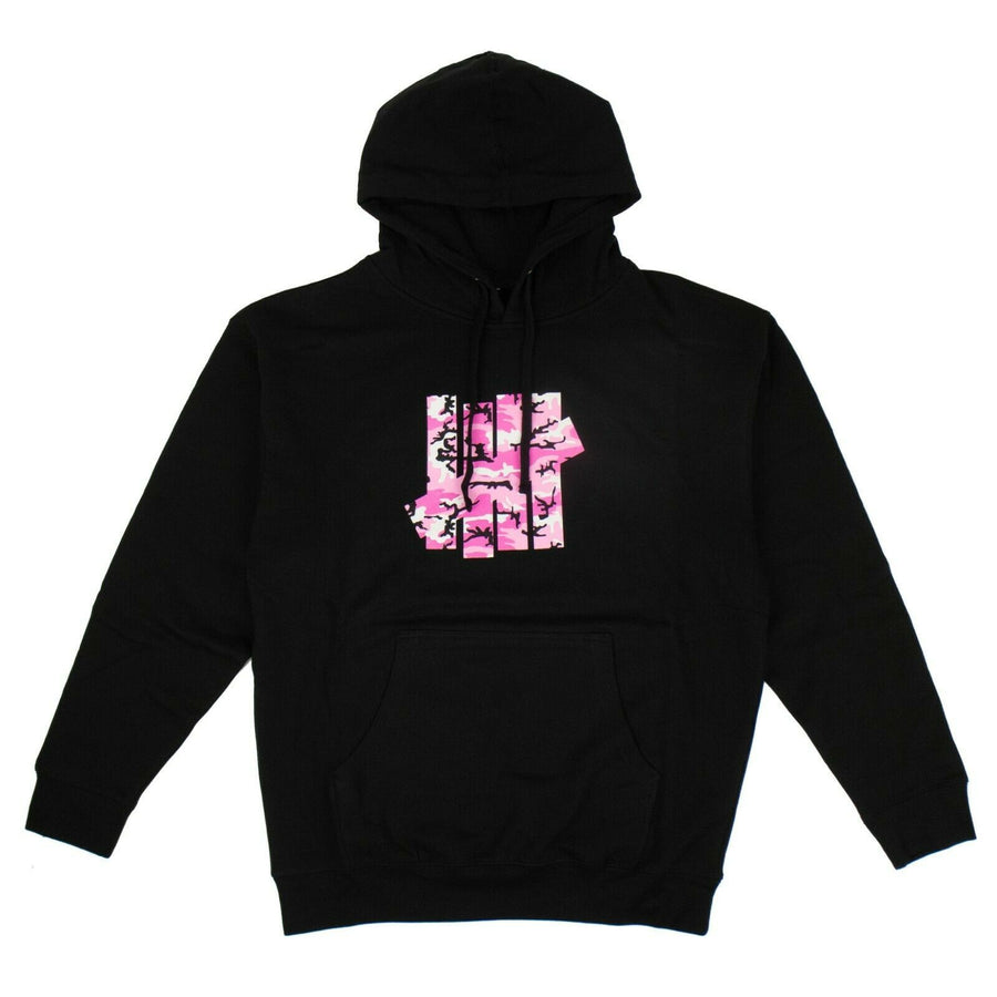 ANTI SOCIAL SOCIAL CLUB x UNDEFEATED Camo Hooded Sweatshirt - Black
