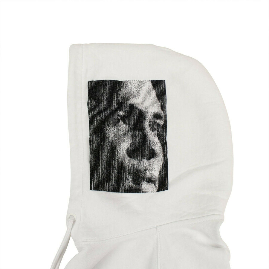 MARCELO BURLON x MUHAMMAD ALI Cotton Ali Chest Hoodie - White