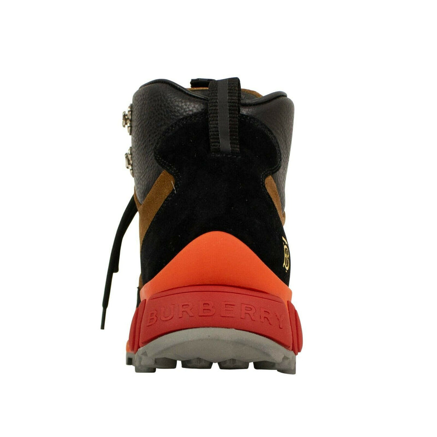 Leather And Suede Tor Boots - Black / Brown