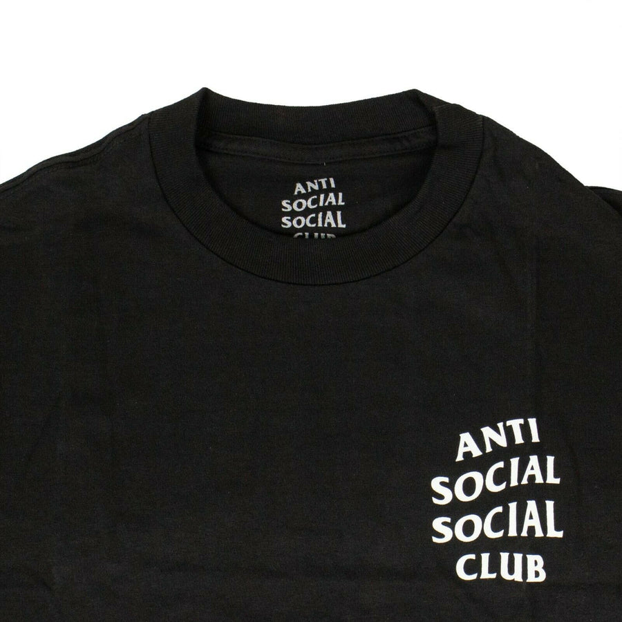 Cotton 'ASSC' White Logo T-Shirt - Black