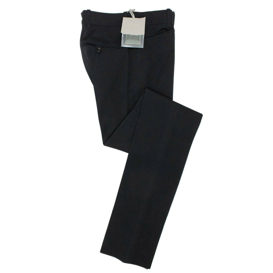 Cotton Blend Pants - Black
