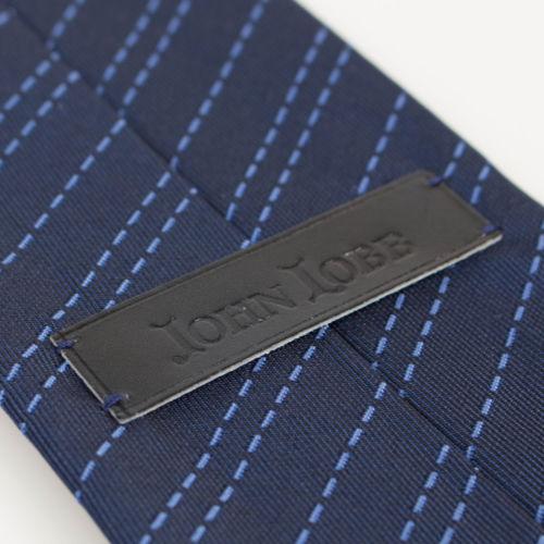 Silk Striped Neck Tie - Blue