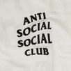 Cotton 'ASSC' Black Logo T-Shirt - White
