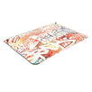 Loubiclutch Wall Graffiti Patent Leather Clutch Bag - Multi