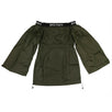 'Balloon' Logo Band Dress - Green