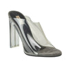 Season 6 PVC Mules Pumps - Smoky Gray