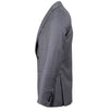Drop 8 Wool Three Roll Two Button Suit - Gray