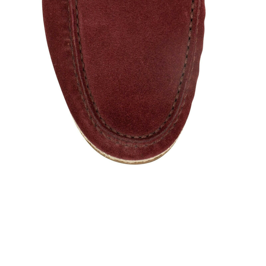 Suede 'Loafer Fascetta' Shoes - Red