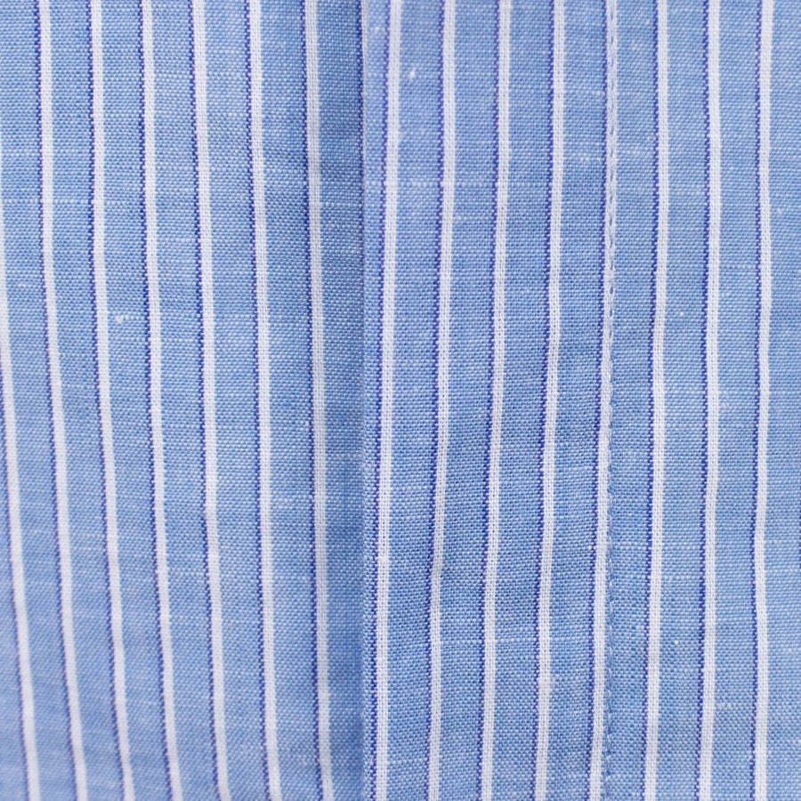 Malibu Mid Length Striped Shirt - Blue
