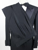 Belvest For Davide Cenci Double Breasted Tuxedo Suit - Black