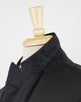 Wool Blend Satin Tuxedo Suit - Charcoal Gray