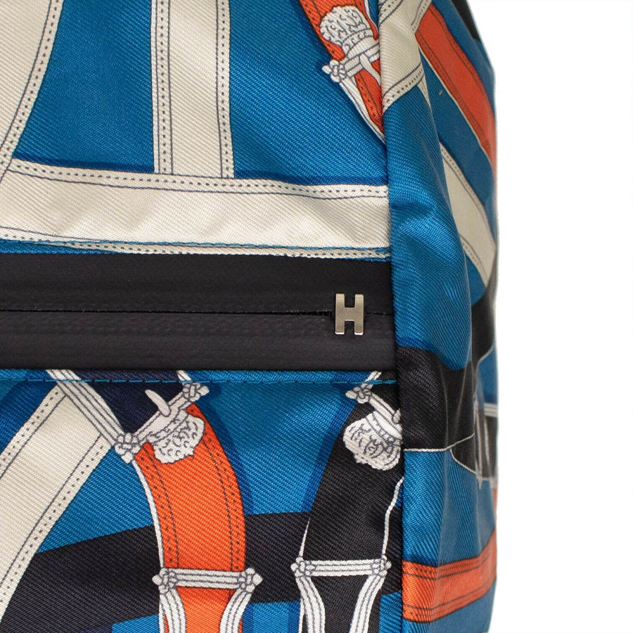 Cavalcadour Airsilk Duffel 50 Travel Bag - Orange / Blue