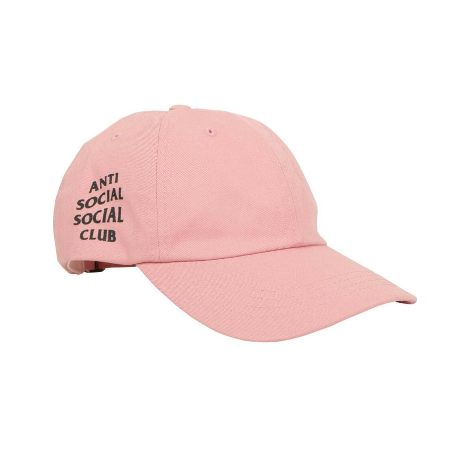 Cotton 'ASSC' Logo Weird Baseball Cap - Pink