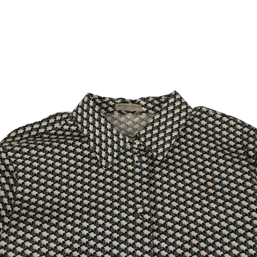 Butterfly Print Shirt - Ivory